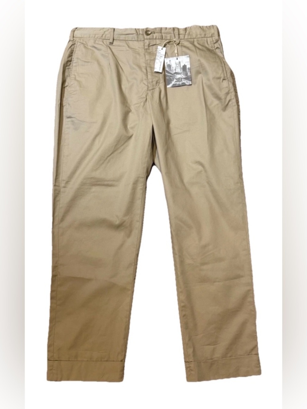 Engineered Garments Andover High Count Twill Chino Pants Khaki Large New w/ Tags